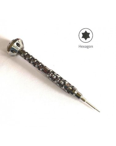 Precision screwdriver with Hexagonal bit