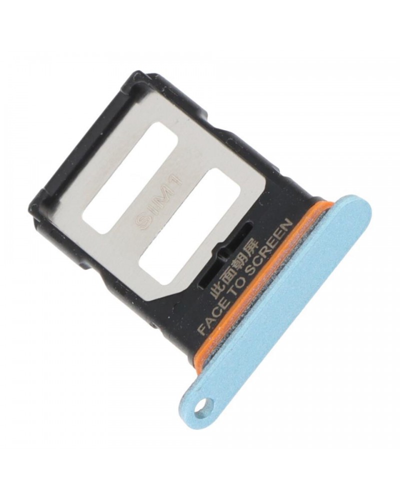 Suporte para cartão SIM para Xiaomi Poco X6 23122PCD1G - Azul