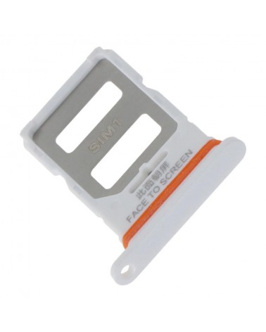 Suporte para cartão SIM para Xiaomi Poco X6 23122PCD1G - Branco