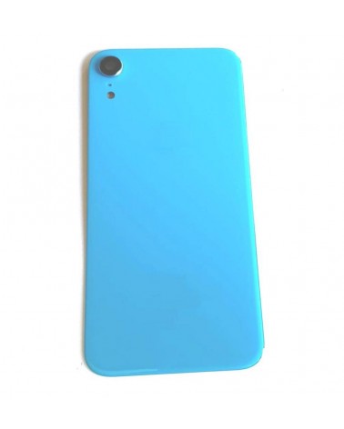 Tapa Trasera y Lente de Camara para Iphone XR - Azul