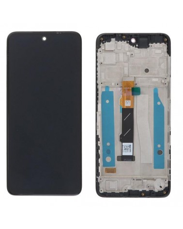 LCD and Touch Screen with Frame for Motorola Moto G42 XT2233-2 Oled Quality