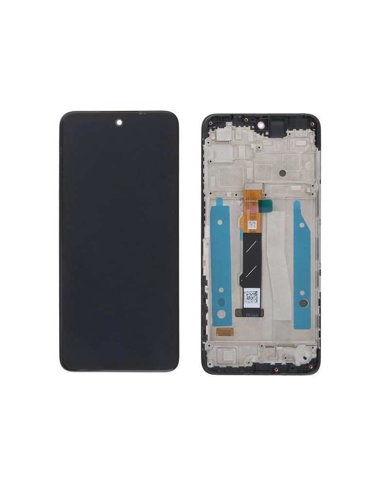 LCD and Touch Screen with Frame for Motorola Moto G42 XT2233-2 Oled Quality