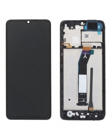 LCD e ecrã tátil com moldura para Xiaomi Redmi A3 MZB0GE4IN MZB0GNZIN MZB0GO3IN MZB0GO3IN 23129RN51X - Alta qualidade