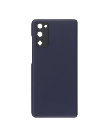 Tapa Trasera y Lente de Camara para Samsung Galaxy S20 FE 4G G780   S20 FE 5G G781 – Negra Azul