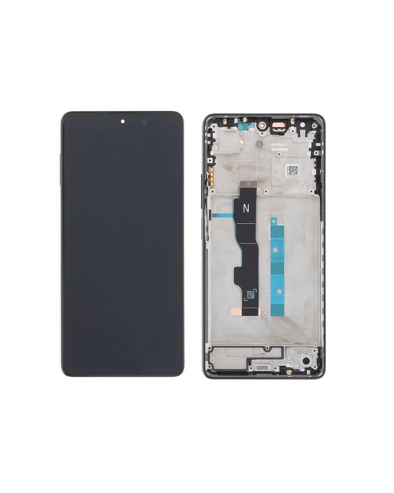 LCD and Touch Screen with Black Frame for Xiaomi Redmi Note 13 5G 2312DRAABG - High Quality