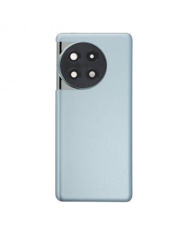 Rear Cover and Camera Lens for Oneplus 11R CPH2487 - Blue Silver