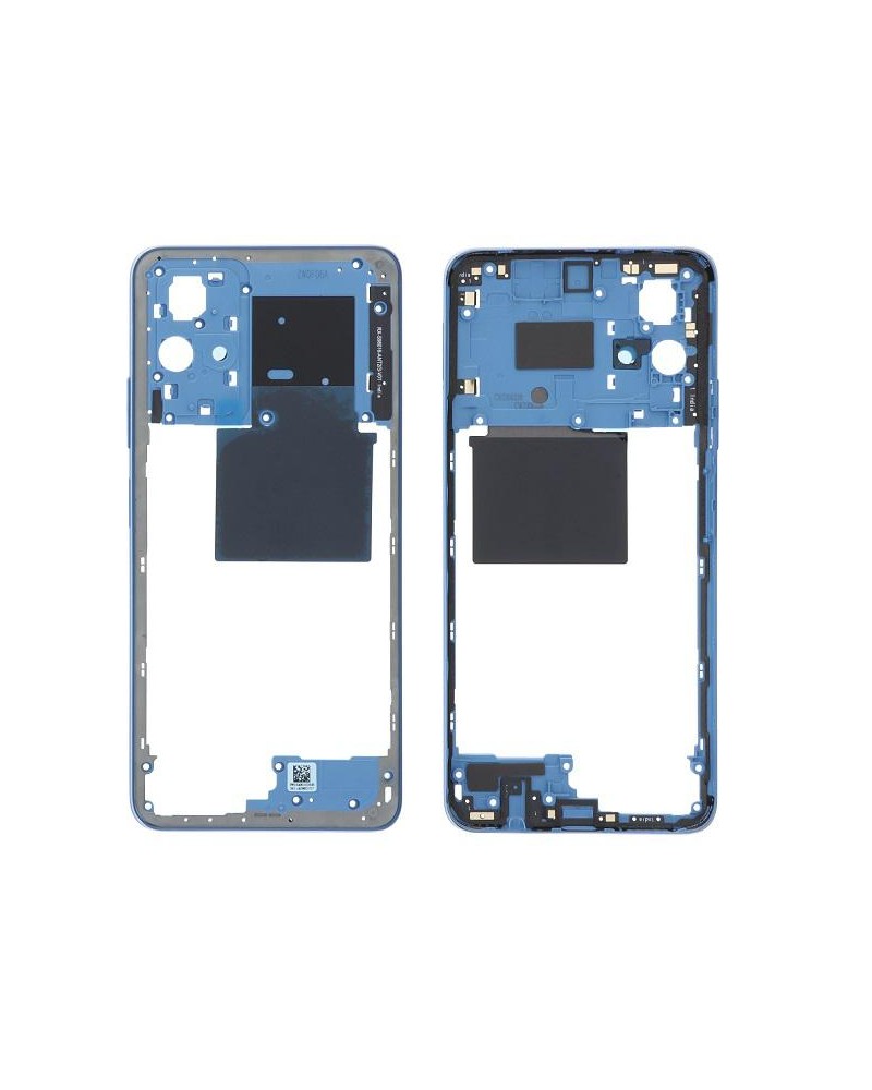 Central Frame for Xiaomi Redmi Note 11 5G - Blue