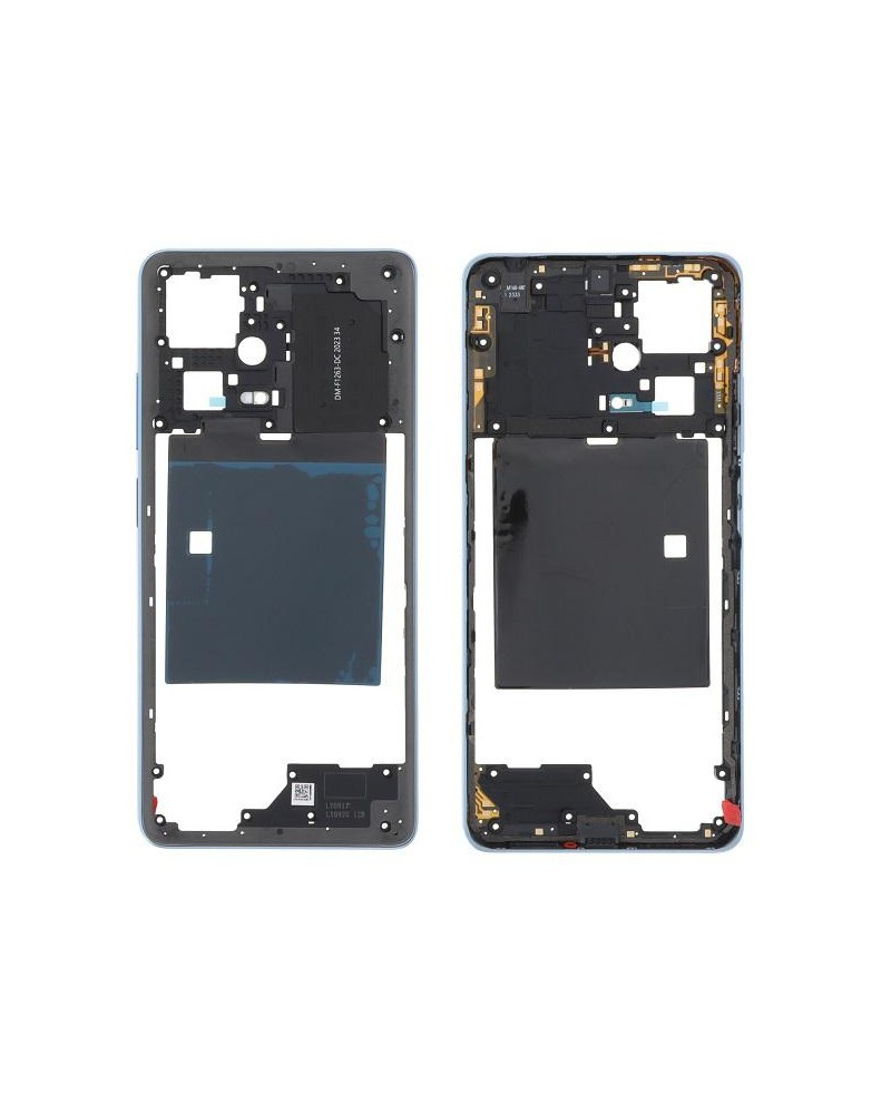Marco Central para Xiaomi Redmi Note 12 Pro Plus 22101316UCP - Azul Claro