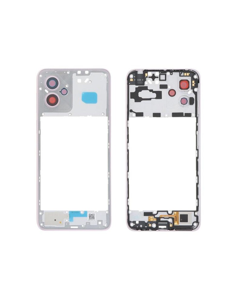 Centre Frame for Motorola Moto G14 PAYF0010IN - Pink