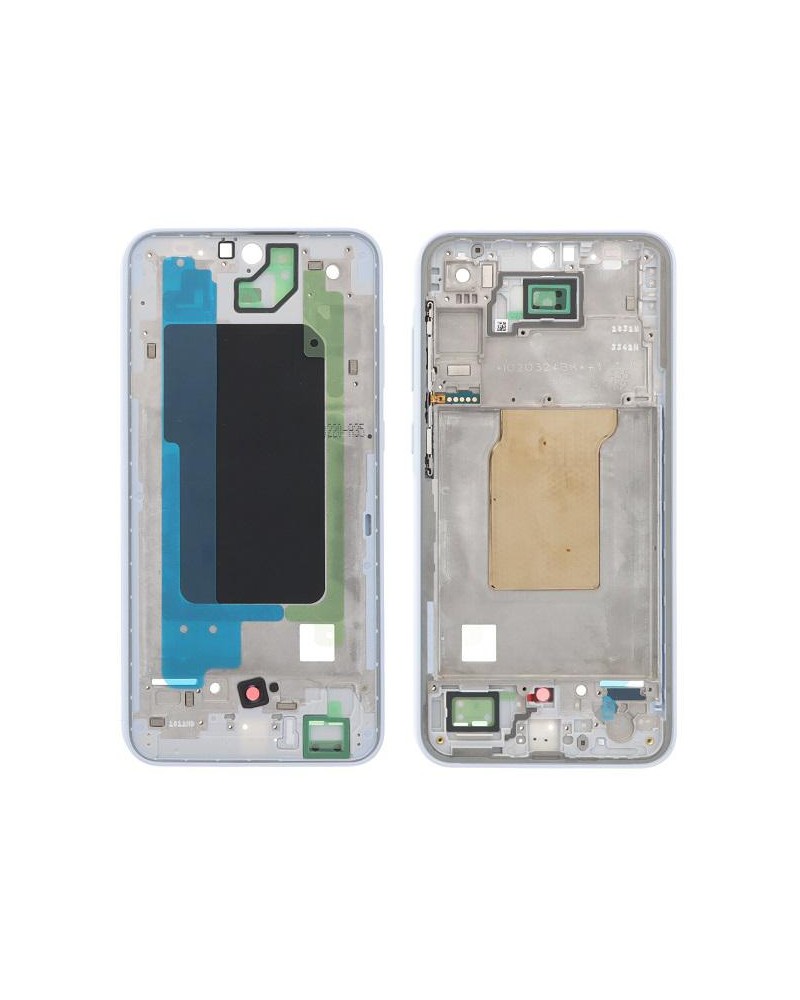 Marco Central para Samsung Galaxy A35 5G A356 - Azul
