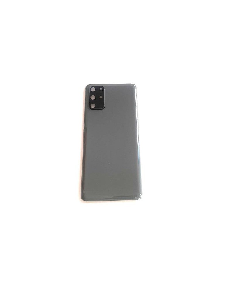 Tapa Trasera y Lente de Camara para Samsung Galaxy S20 Plus G985 G985F   S20 Plus 5G G986 G986F - Gris