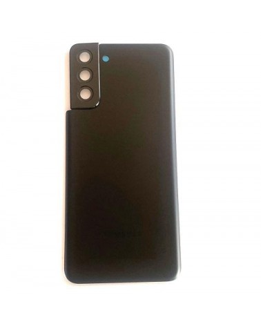 Capa traseira e lente da câmara para Samsung Galaxy S21 Plus 5G G996 - Preto