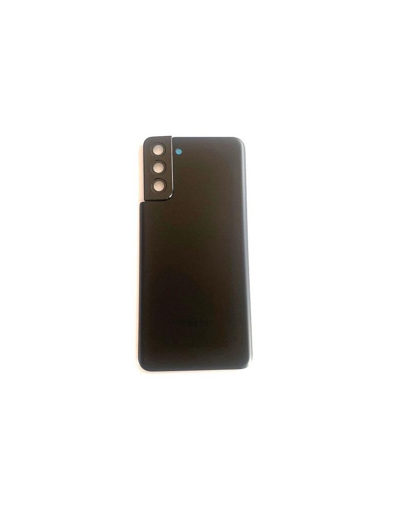 Capa traseira e lente da câmara para Samsung Galaxy S21 Plus 5G G996 - Preto