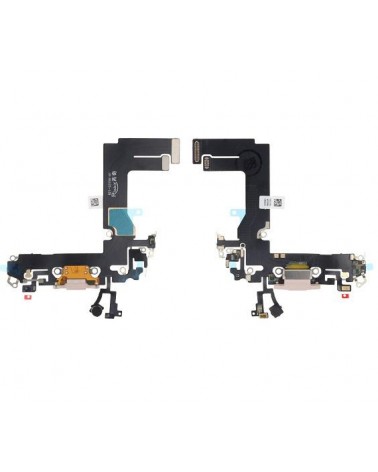 Conector de carregamento Flex para Iphone 13 Mini Rosa - Compatível