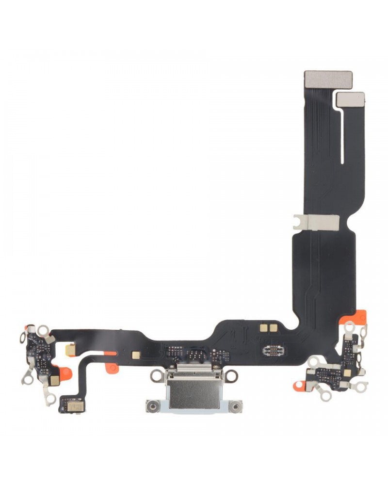 Flex Conector de Carga para Iphone 15 Plus Azul - Compatible