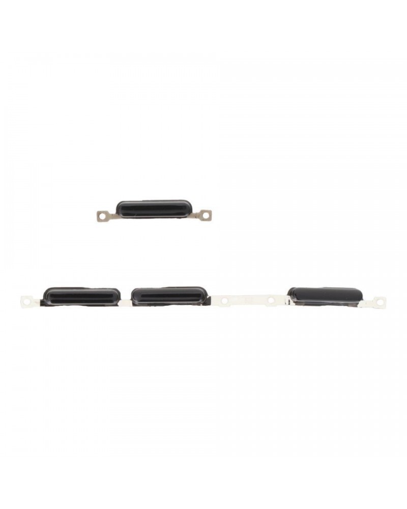 Volume and Power Button Set for LG K41S LM-K410 - Black