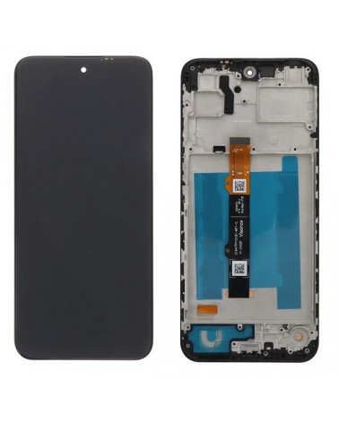 LCD and Touch screen with frame for Motorola Moto G41 XT2167-1