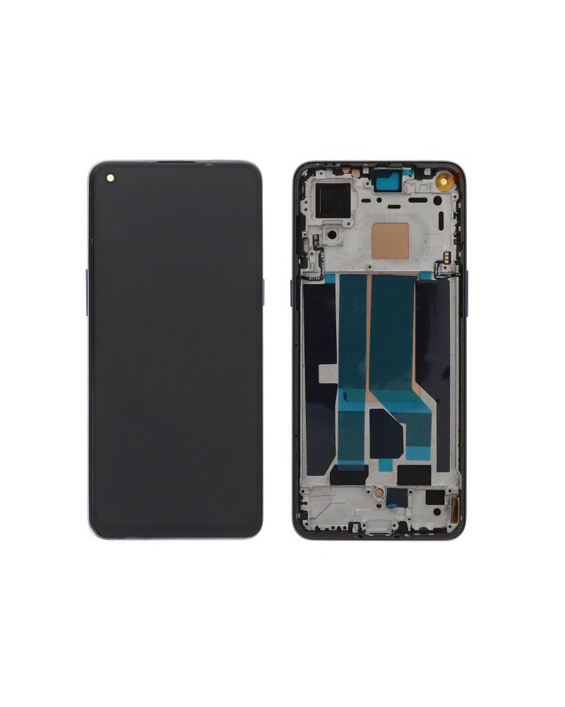 LCD and Touch Screen with Grey Frame for Oneplus Nord 2 DN2101 DN2103 TFT Quality