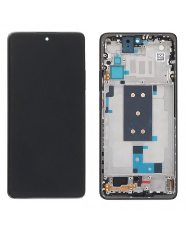 Pantalla LCD y Tactil con Marco Negro para Xiaomi Mi 11T   Xiaomi Mi 11T Pro 21081111RG  2107113SG   Calidad TFT  