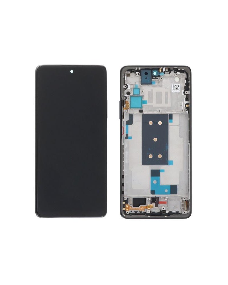 Pantalla LCD y Tactil con Marco Negro para Xiaomi Mi 11T   Xiaomi Mi 11T Pro 21081111RG  2107113SG   Calidad TFT  