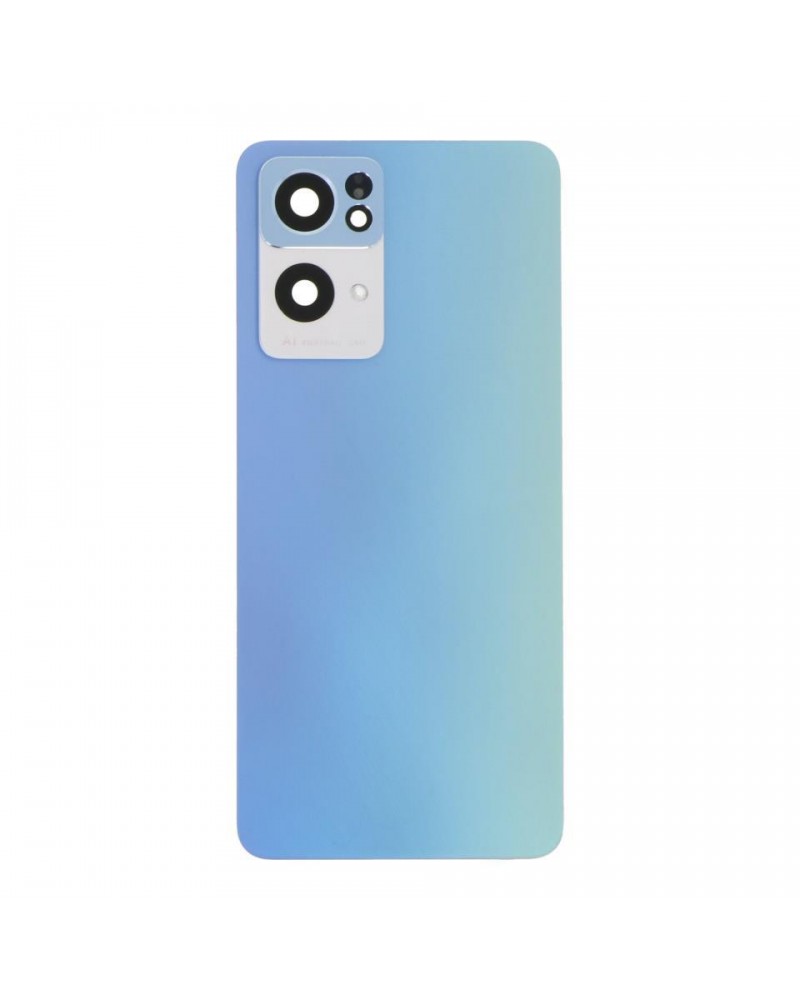 Tapa Trasera y Lente de Camara para Oppo Reno 7 Pro 5G PFDM00  CPH2293 - Azul