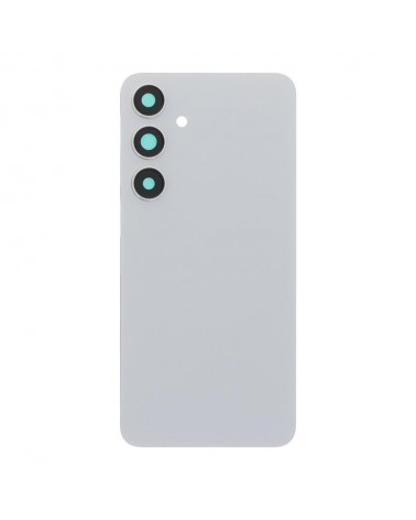 Back Cover and Camera Lens for Samsung Galaxy S24 Plus S926 S926B - Grey