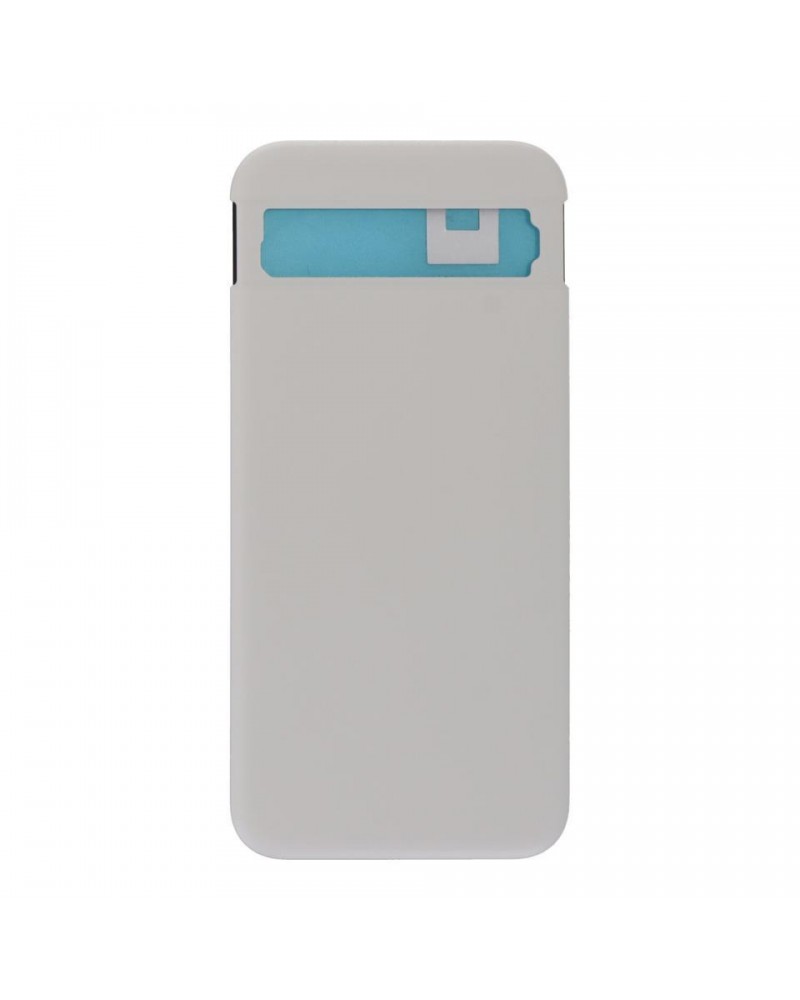 Capa traseira para Google Pixel 8a GKV4X G6GPR G8HHN G576D - Branco porcelana