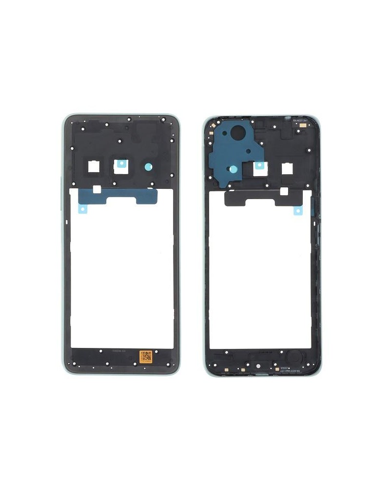 Moldura central para Xiaomi Redmi A3 23129RN51X - Verde