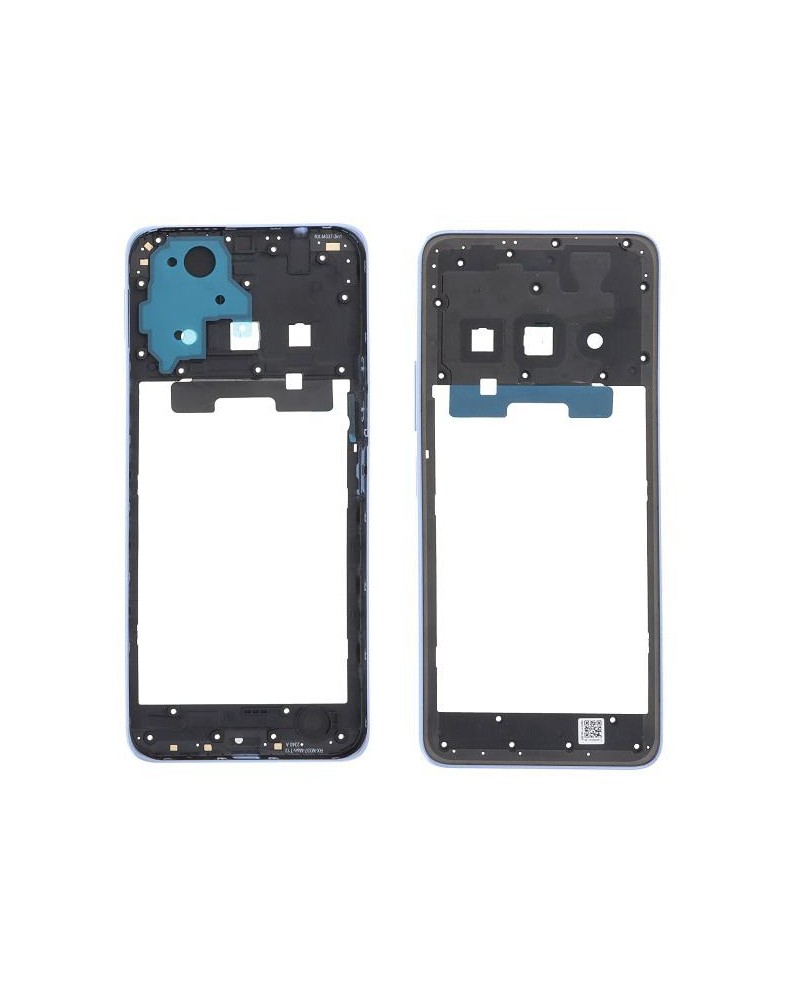 Central Frame for Xiaomi Redmi A3 23129RN51X - Blue