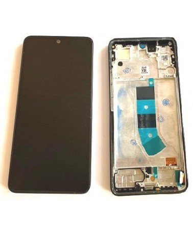 Pantalla LCD y Tactil con Marco Negro para Xiaomi Redmi Note 13 4G 23129RAA4G  23124RA7EO   Calidad Oled  