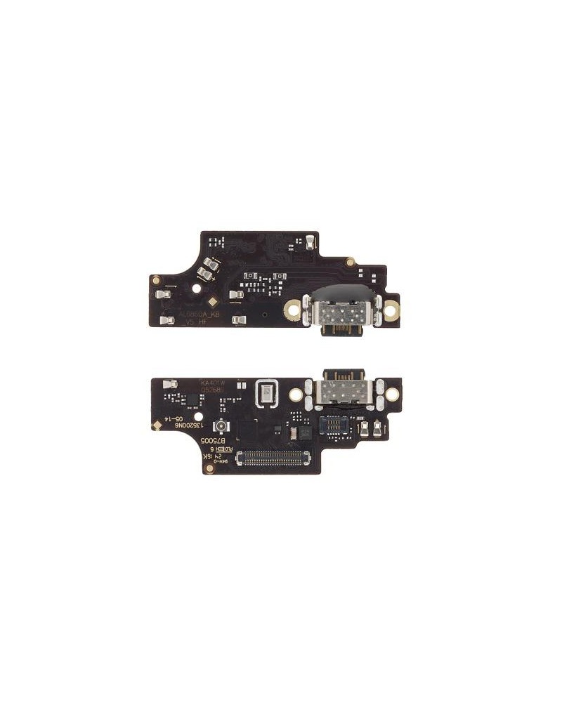 Conector de carregamento flexível para Xiaomi Redmi Note 13 Pro 4G 23117RA68G 2312FPCA6G - Alta qualidade