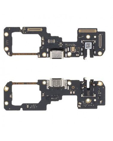 Conector de carregamento flexível para Realme 9 4G RMX3521 - Alta qualidade