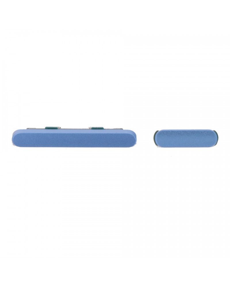 Volume and Power Button Set for Google Pixel 8a GKV4X G6GPR G8HHN G576D - Blue