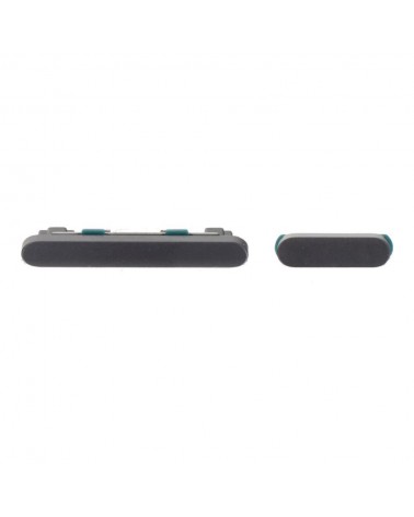 Volume and Power Button Set for Google Pixel 8a GKV4X G6GPR G8HHN G576D - Black