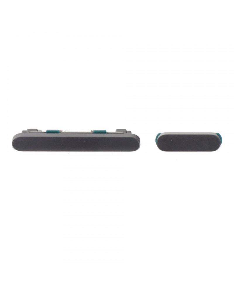 Volume and Power Button Set for Google Pixel 8a GKV4X G6GPR G8HHN G576D - Black