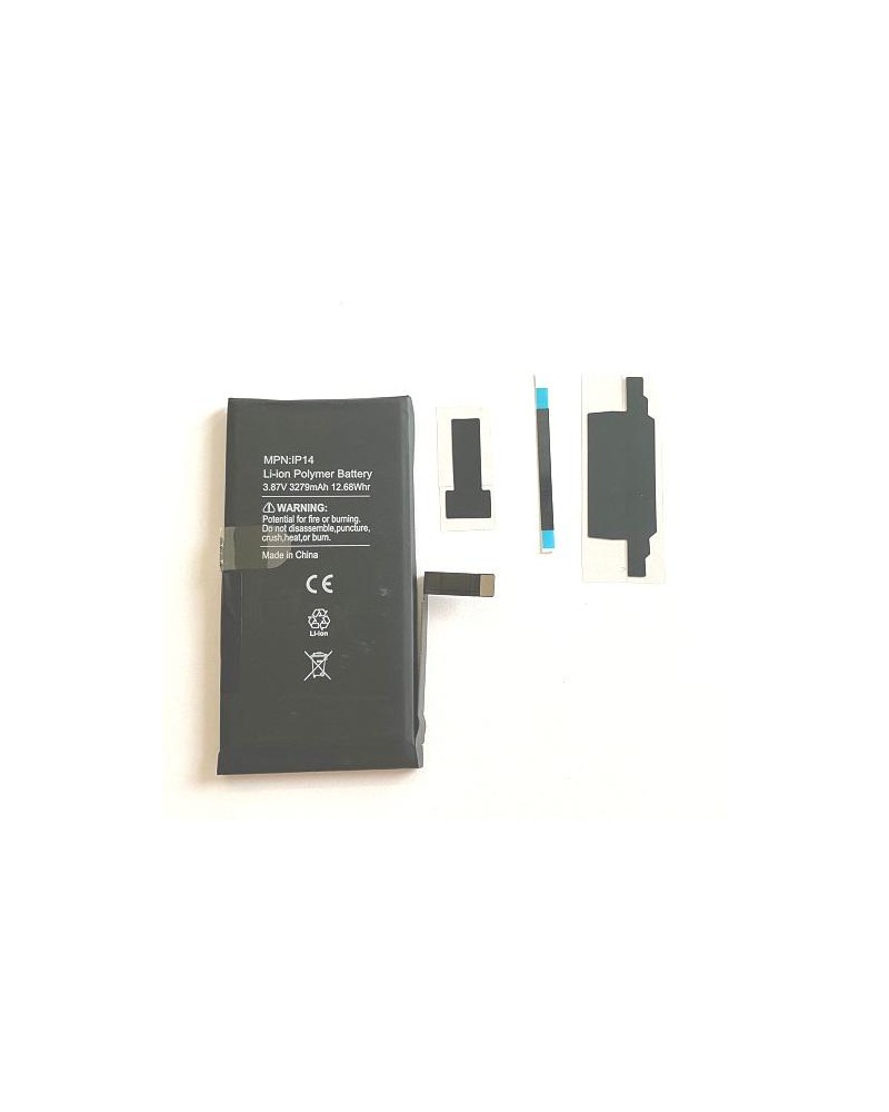 Bateria para IPhone 14 de 3279 mAh FACIL INSTALACION   sin soldar ni programar
