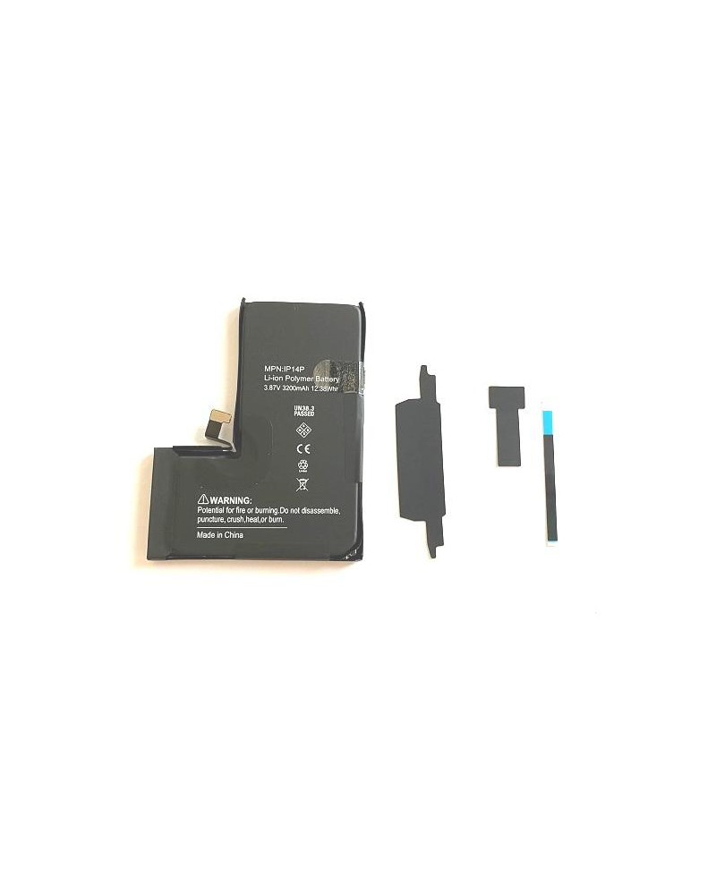 Bateria para IPhone 14 Pro de 3200 mAh FACIL INSTALACION   sin soldar ni programar
