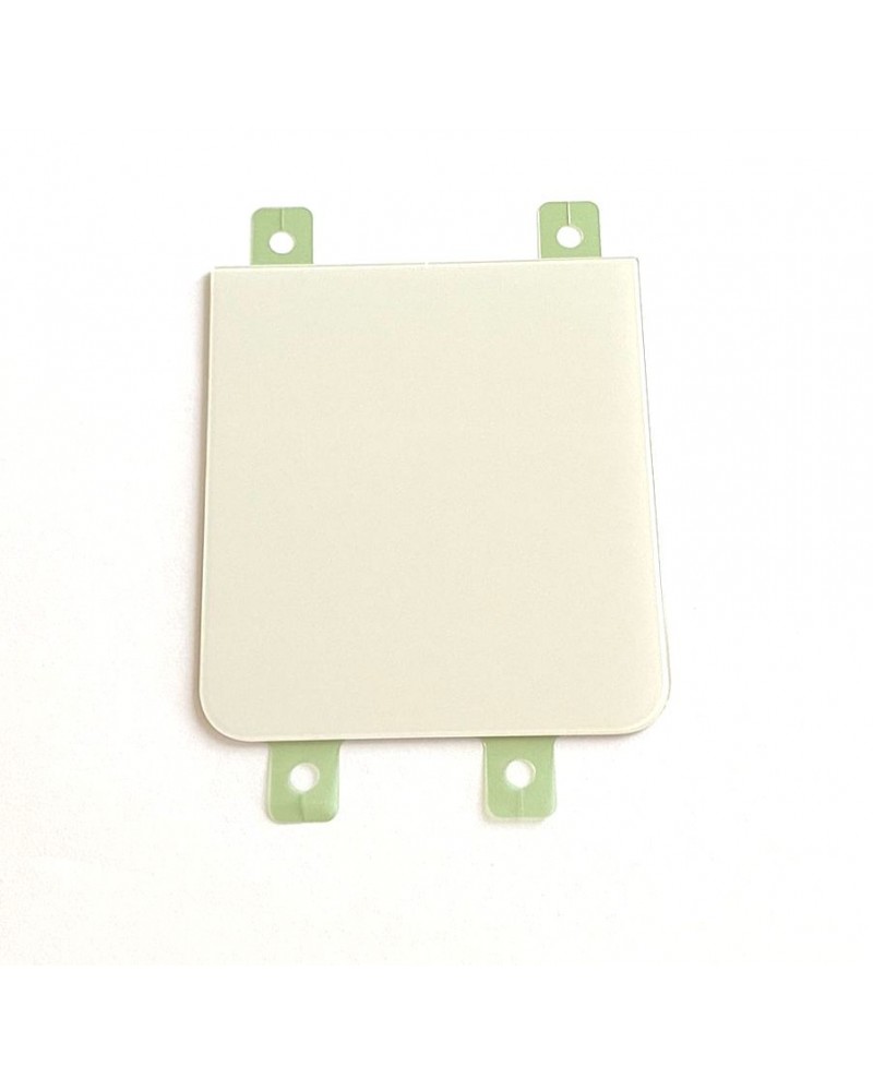 Capa traseira para Samsung Galaxy Z Flip 5 F731 F731B - Branco