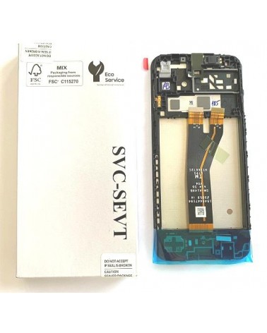 LCD e ecrã tátil com moldura para Samsung Galaxy A14 5G A146 A146B A146B Service Pack