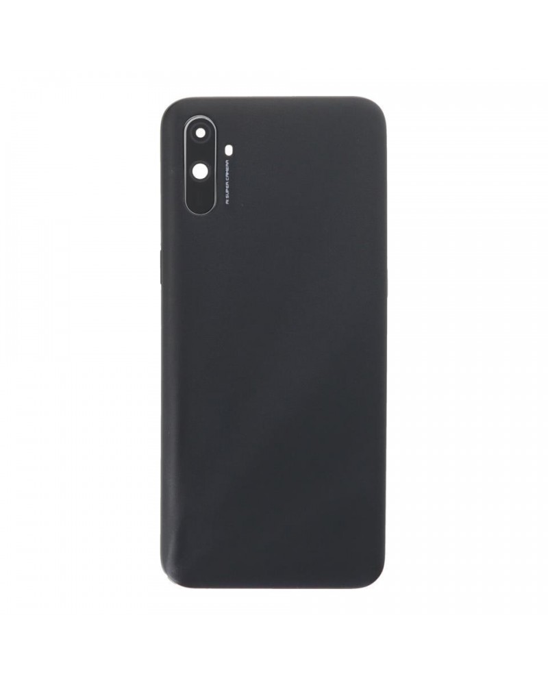 Rear Cover and Camera Lens for Realme C3 RMX2027 - Black