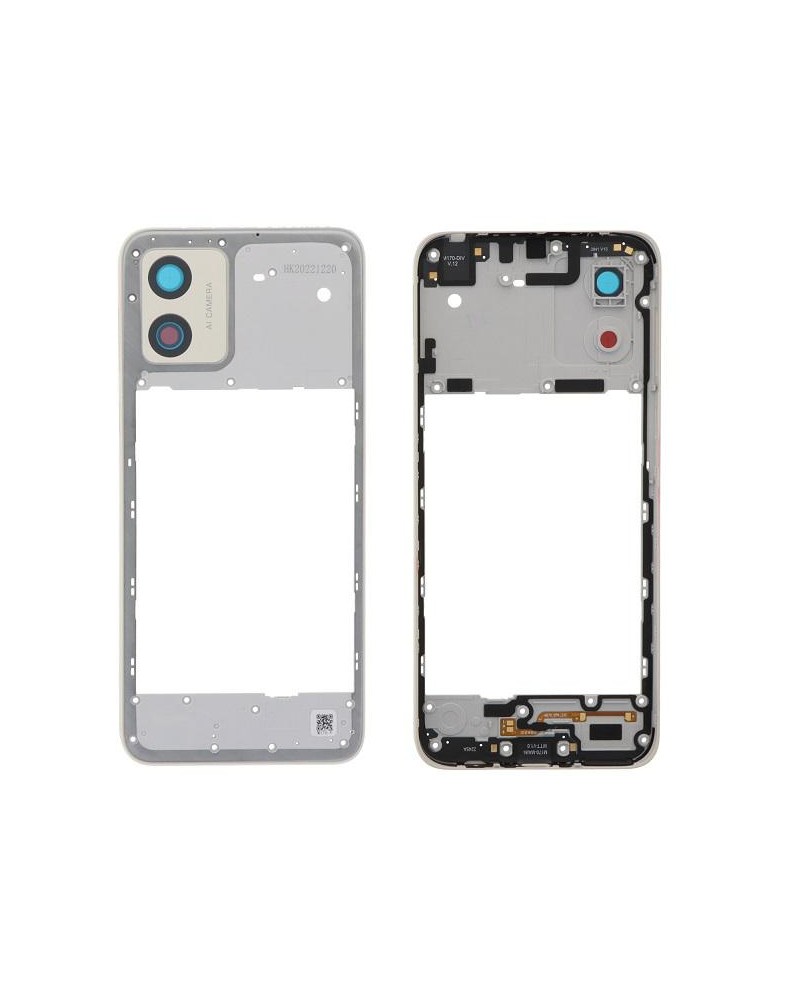 Centre Frame for Motorola Moto E13 XT2345 - White