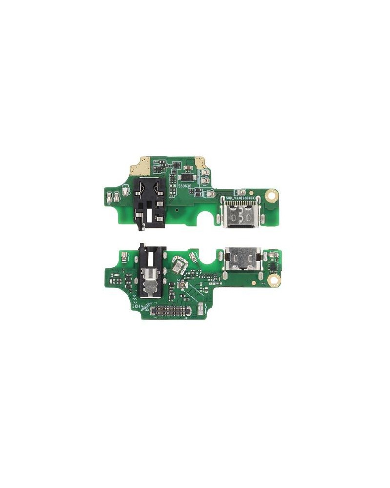 Conector de carregamento flexível para ZTE Blade V50 Design 4G - Compatível