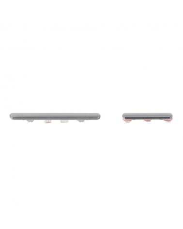 Volume and Power Button Set for Oneplus 10T 5G CPH2415 CPH2413 CPH2417 CPH2417 - Silver