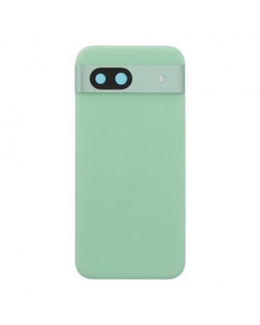 Tapa Trasera y Lente de Camara para Google Pixel 8a GKV4X  G6GPR  G8HHN  G576D - Verde