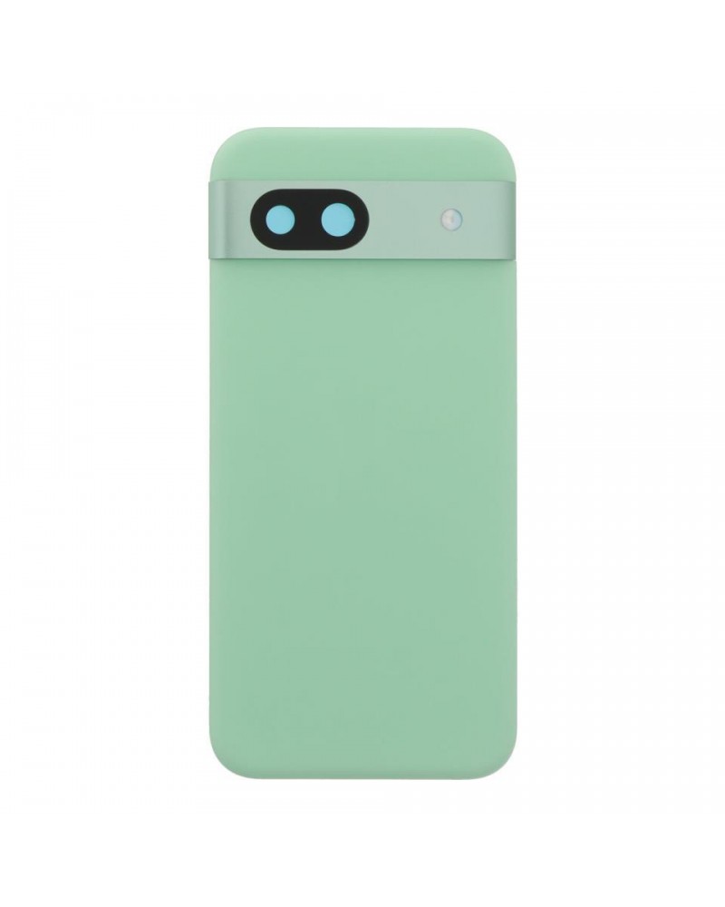 Tapa Trasera y Lente de Camara para Google Pixel 8a GKV4X  G6GPR  G8HHN  G576D - Verde