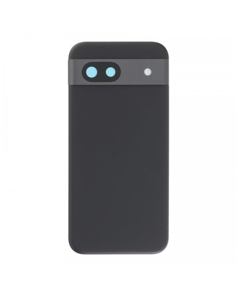 Rear Cover and Camera Lens for Google Pixel 8a GKV4X G6GPR G8HHN G576D - Black