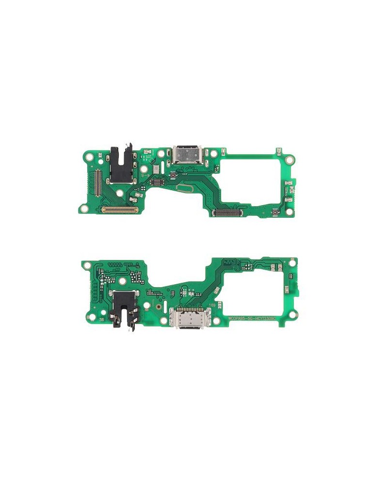 Conector de carregamento flexível para Oppo A95 5G PELM00 - Compatível