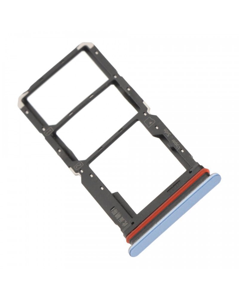 Suporte para cartão SIM para Vivo Y33s 4G V2109 - Azul