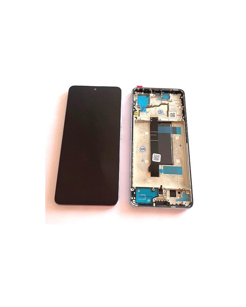 LCD and Touch screen with Lilac frame for Xiaomi Redmi Note 13 Pro 5G Poco X6 TFT quality