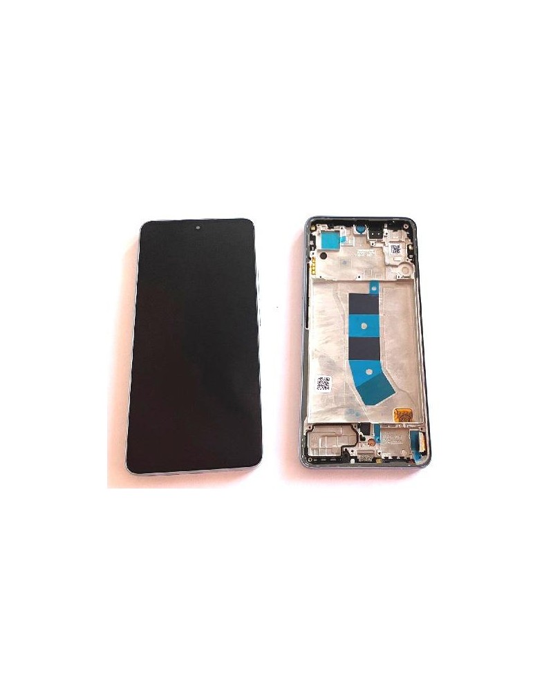 LCD and Touch Screen with Blue Frame for Xiaomi Redmi Note 13 4G 23129RAA4G 23124RA7EO Quality Oled